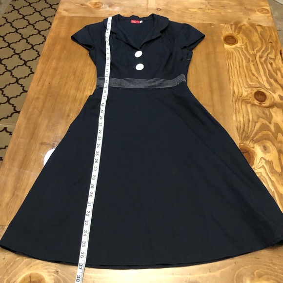 Navy Ruby Rox Dress - Picture 4 of 5
